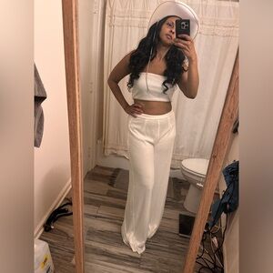 12th Tribe white sequin two-piece.